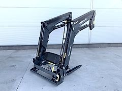 Quicke N4S front loader for John Deere 5M series tractors, 3,8 m lifting height, 1.840 kg lifting capacity, parallel leveling, damping