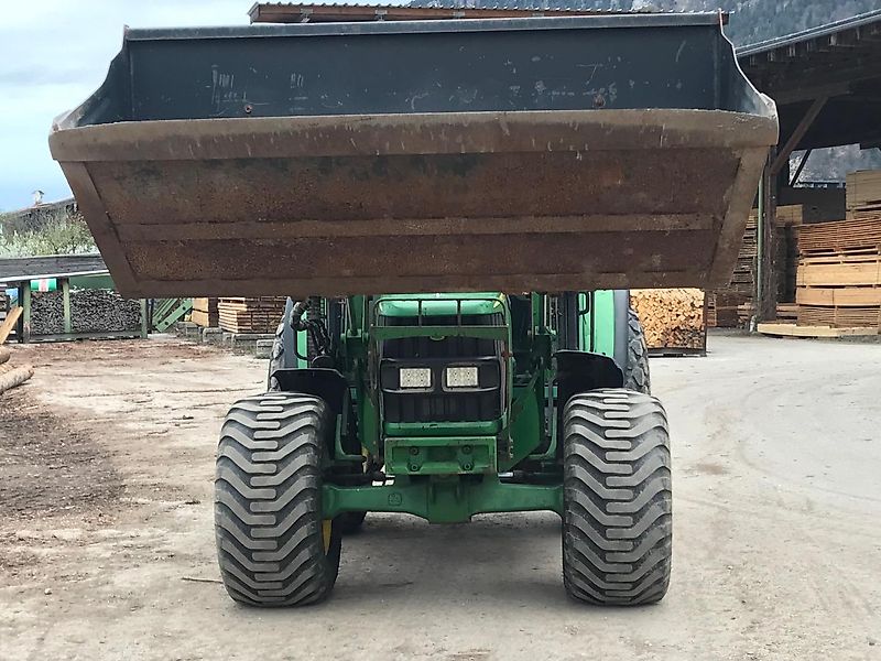 John Deere 6220 mit orig. JD Frontlader und Kommunal(Rasen)bereifung (6320, 6420) KLIMA PQ+ 5DW