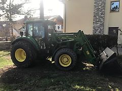 John Deere 6220 mit orig. JD Frontlader und Kommunal(Rasen)bereifung (6320, 6420) KLIMA PQ+ 5DW
