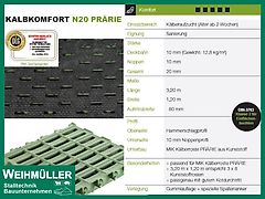 Gummimatte MIK Kälber - Roste | Sanierungslösung Prärie | Rind
