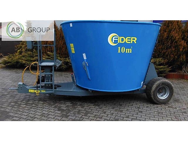 Zamet wóz paszowy Fider 10 m3