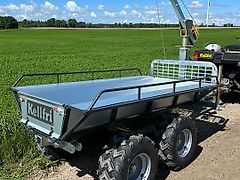 MD Kellfri Kipp- und Forstanhänger Quad PRO Tower2