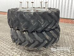 2 ZWILLINGSRÄDER 520/70 R38
