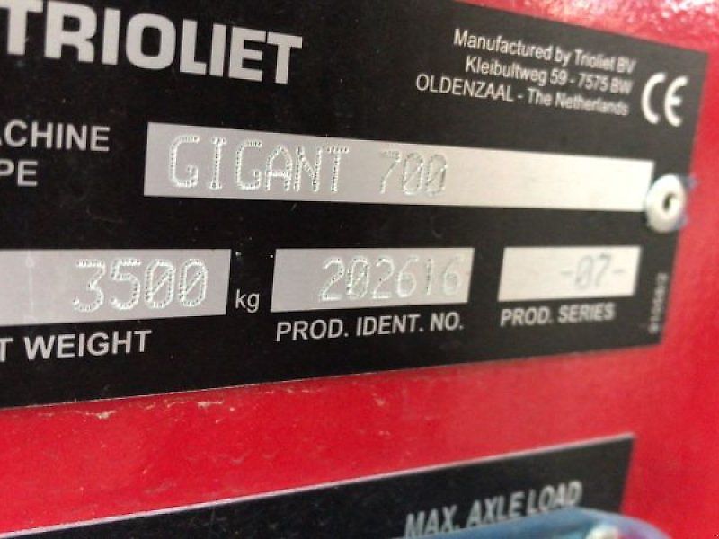 Trioliet GIGANT 700