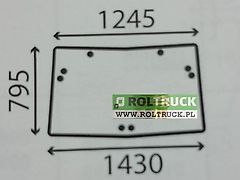 John Deere Heckscheibe 7700 R110990