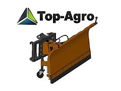 Top-Agro Schneepflug gerade hydr. 2,6M ;SHP-OG26 OPTIMAL Schneeschild WINTERAKTION