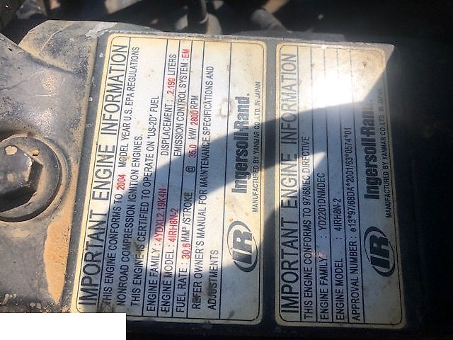 Yanmar 4irh8n-2 - Silnik Spalinowy 35kw (Części zamienne)
