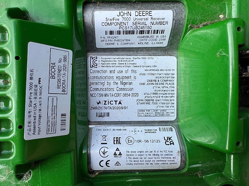 John Deere Starfire 7000 Receiver Dome