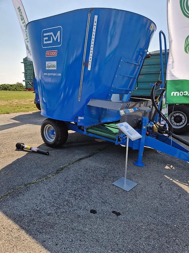 Siloking Euromilk FX 1000 Futtermischwagen Feed Mixer Wagon DEMO