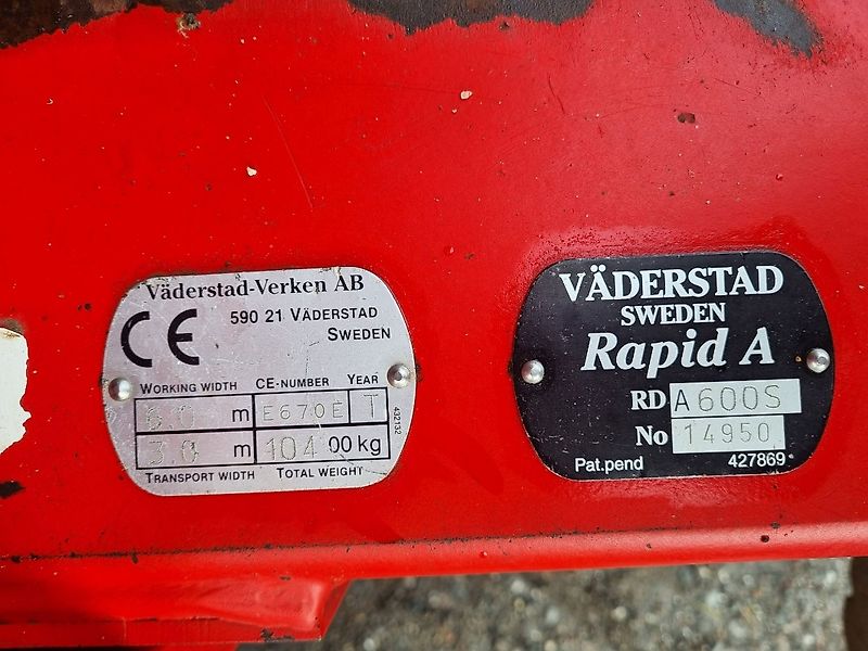Väderstad Rapid A 600 S