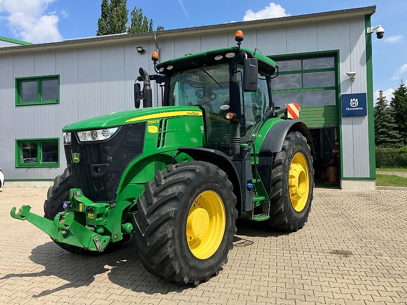 John Deere 7290R mit FKH/ HR- Gewichte/...