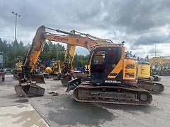 Hyundai HX 145 LCR / Engcon, 2 kauhaa, Rasvari