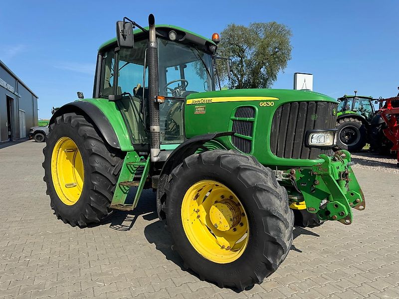 John Deere 6630 komfort PowerQuad TLS Pneumatyka serwisowany