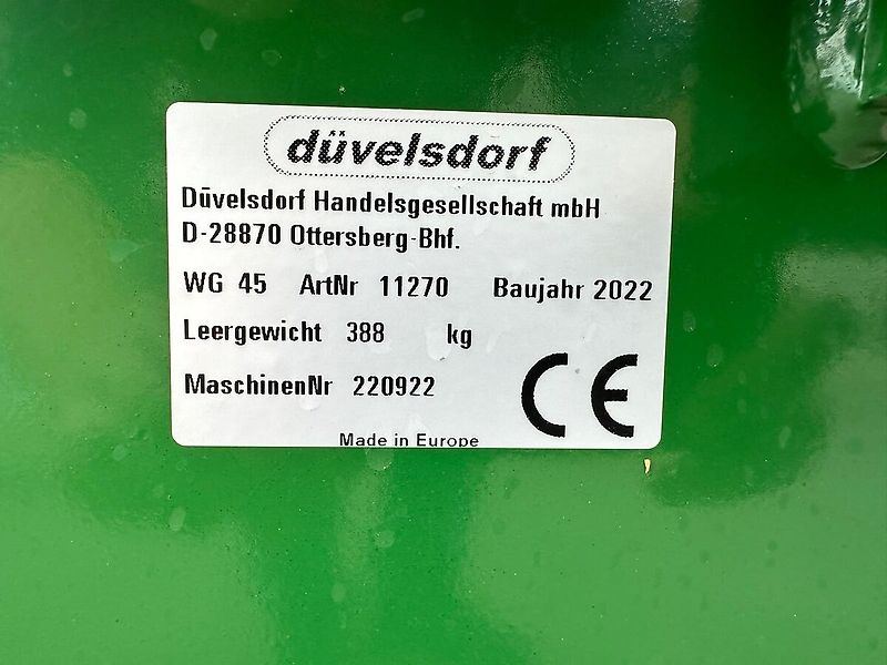 Düvelsdorf Kehrmaschine DKW 270