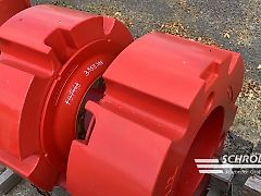 Fendt RADGEWICHTE 2X1000 KG + ADAPTERPLATTEN
