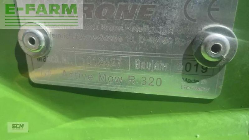 Krone active mow r 320