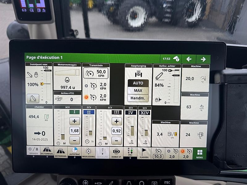 John Deere 6R155 AP 50KM COMMAND-PRO G5-PLUS 2024 999 UUR!!!