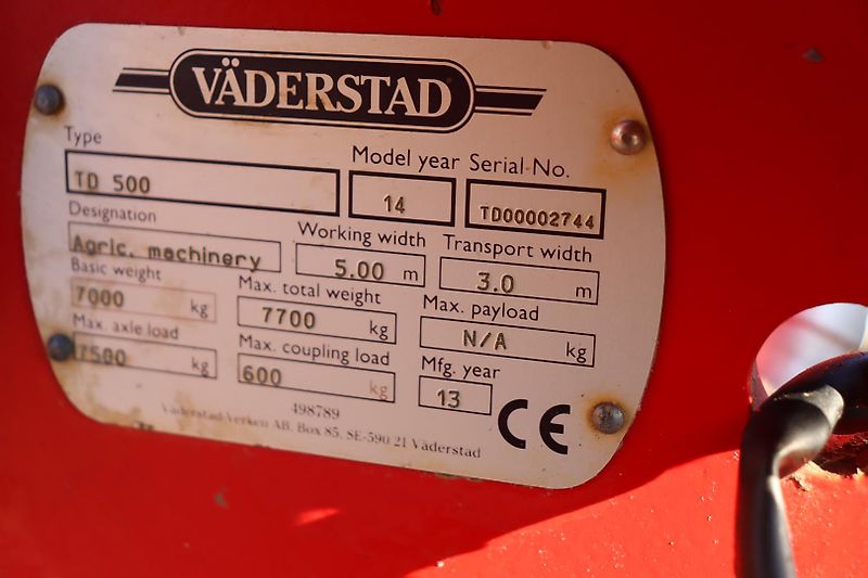 Väderstad TOP DOWN TD 500