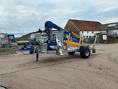 Binderberger RW 5 + FK 4-7500 Rückewagen Rückeanhänger Kipper