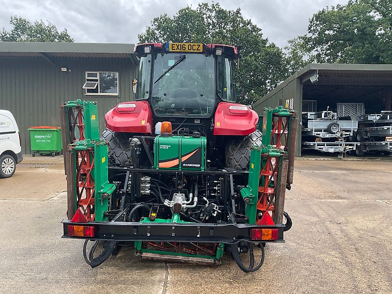 Case IH 95U FARMALL WITH RANSOMES HYDRAULIC 5/7 MK IV GANG MOWER
