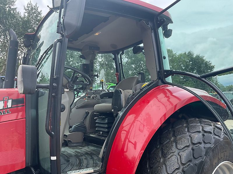 Case IH 95U FARMALL WITH RANSOMES HYDRAULIC 5/7 MK IV GANG MOWER