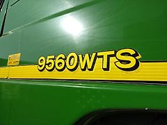 John Deere 9560 WTS - AVEC PONT MOTEUR