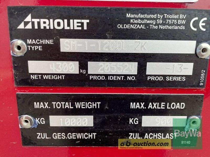 Trioliet SOLOMIX 1 1200L ZK