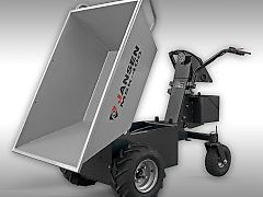 Jansen Motorschubkarre Jansen MSK-400 mit 750W Elektromotor, Minidumper