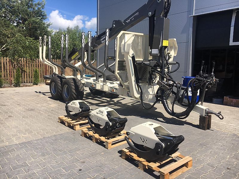 D&D Landtechnika Rückezange / Forstgreifer / Biomassegreifer CD26