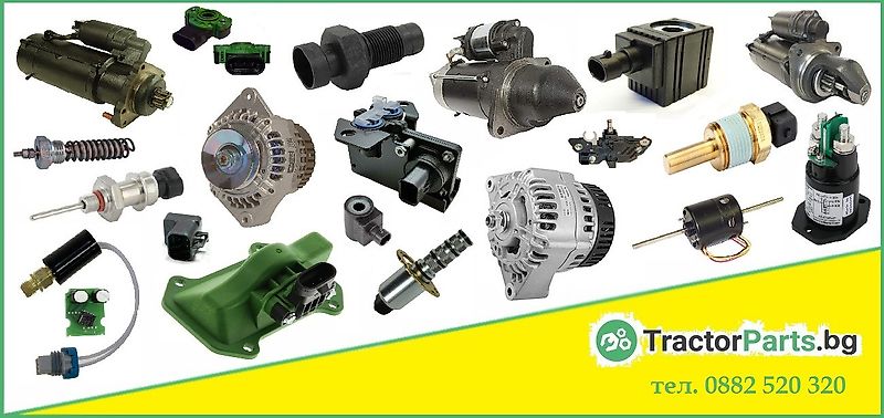 John Deere Planet Pinion Carrier whit Shaft and Gears (used) - John Deere 6000, 6010 series