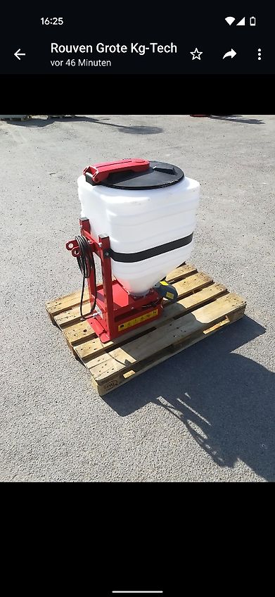 Bagramet Nachsaatgerät Kleinsamenstreuer Schneckenkornstreuer