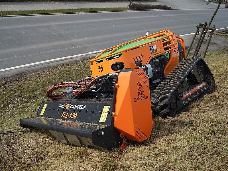 TMC Cancela TLL-130 Hydraulischer Mulcher /Schlegelmulchkopf für Funkraupen /Mähraupen /Radlader