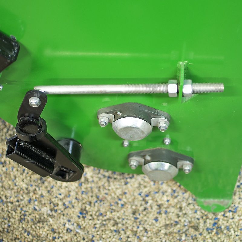 Salzstreuer 1250 L 2,1 m Traktor Streuer Selbstladung Salz Winterdienst Sand Heckstreuer