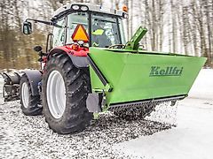 Salzstreuer 1250 L 2,1 m Traktor Streuer Selbstladung Salz Winterdienst Sand Heckstreuer