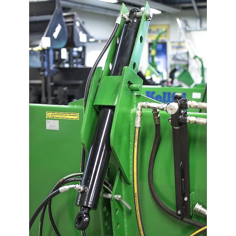 Salzstreuer 1250 L 2,1 m Traktor Streuer Selbstladung Salz Winterdienst Sand Heckstreuer