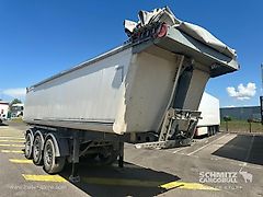 Schmitz Semitrailer Tipper Alu-square sided body 27m³