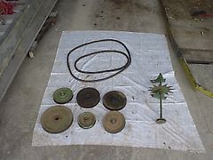 John Deere 336 Keilriemen und Riemenscheiben Pickup und Schnecke