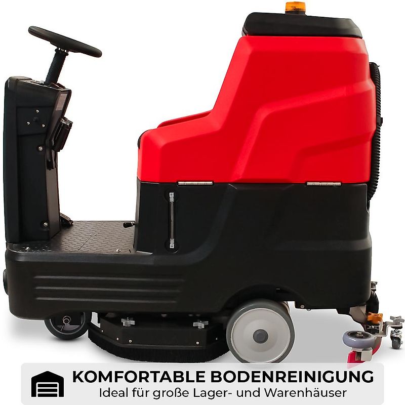 SCHORR Akku Aufsitz Scheuersaugmaschine RR1030FS 2100W 700mm Bürste Wischmaschine Putzmaschine