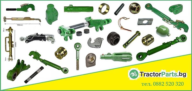 John Deere Universal Driveshaft 1735mm - John Deere Power Quad 6020, 6030, 7030