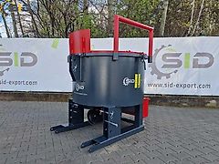 SID Betonmischer zum Mischen 600L Trommelmischer / Pan concrete mixer