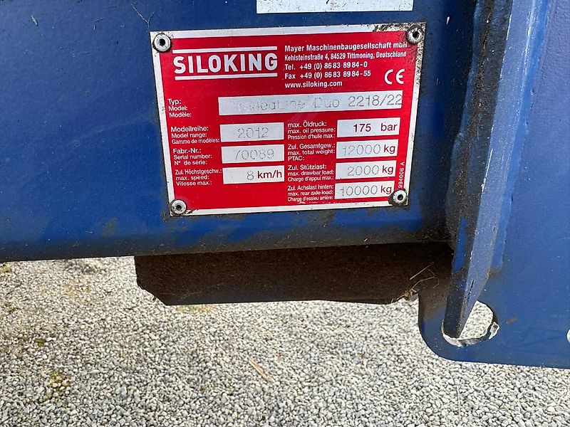 Siloking Trailed DUO 2218-22