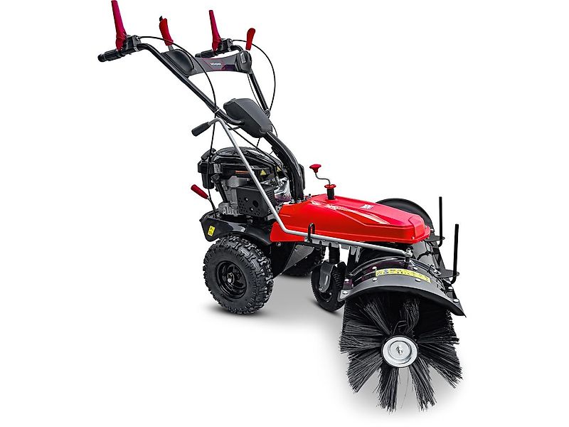 SCHORR RR1000KB Motorbesen inkl. Schneeschild und Auffangbehälter Kehrmaschine Benzin