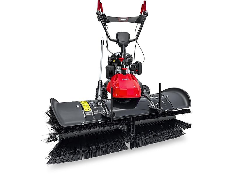SCHORR RR1000KB Motorbesen inkl. Schneeschild und Auffangbehälter Kehrmaschine Benzin