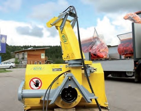 WESTA 36L Schneefräse Iseki Carraro NEU Frässchleuder