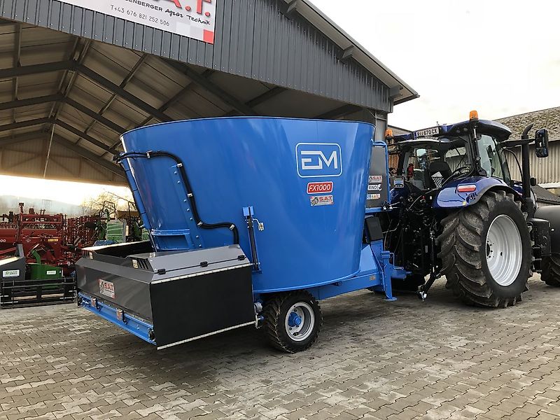 Euromilk Futtermischwagen Rino FX 1000-Vollausstattung