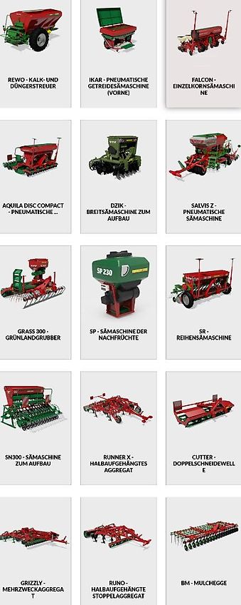 AGRO-MASZ APS oder Vibro 3 bis 8 m Arbeitsbreite, Nachläufer nach Wahl