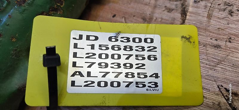 John Deere 6300 (Spare part/Reservedel/Ersatzteil)