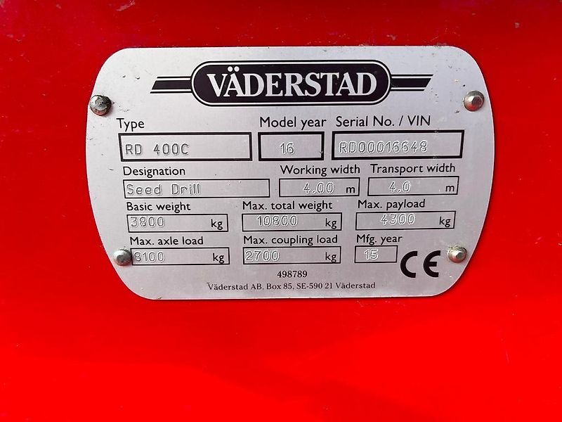 Väderstad RAPID 400C