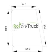 Renault Seitenscheibe RENAULT KABINA TX,TS,TZ 7700016530