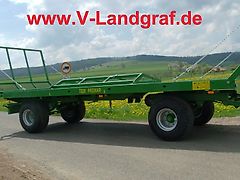 Pronar T 025 M Ballenwagen 12 to Drehschemellenkung